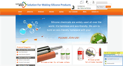 Desktop Screenshot of klb-silicone.com