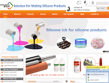 Tablet Screenshot of klb-silicone.com